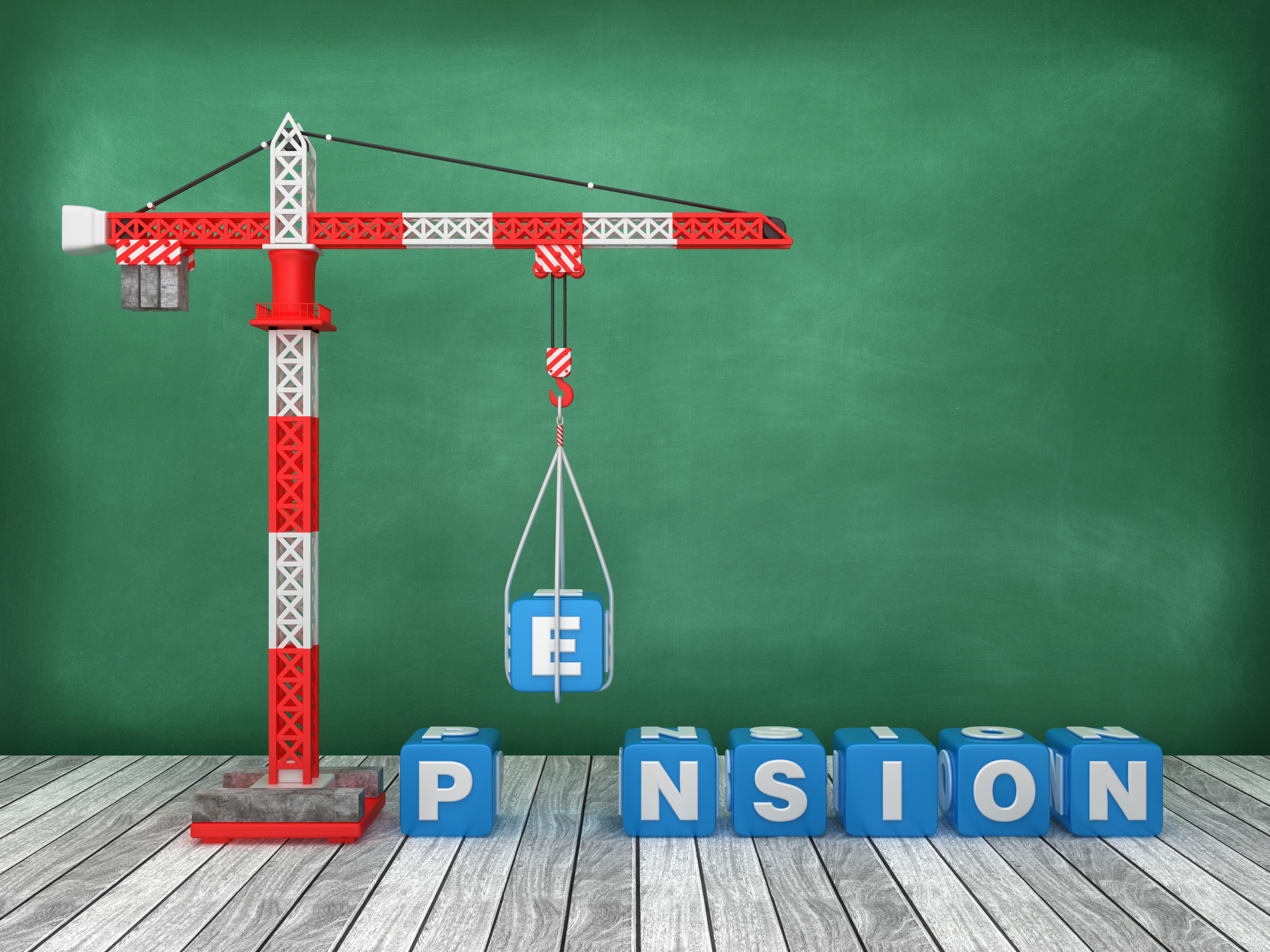 crane pension blocks